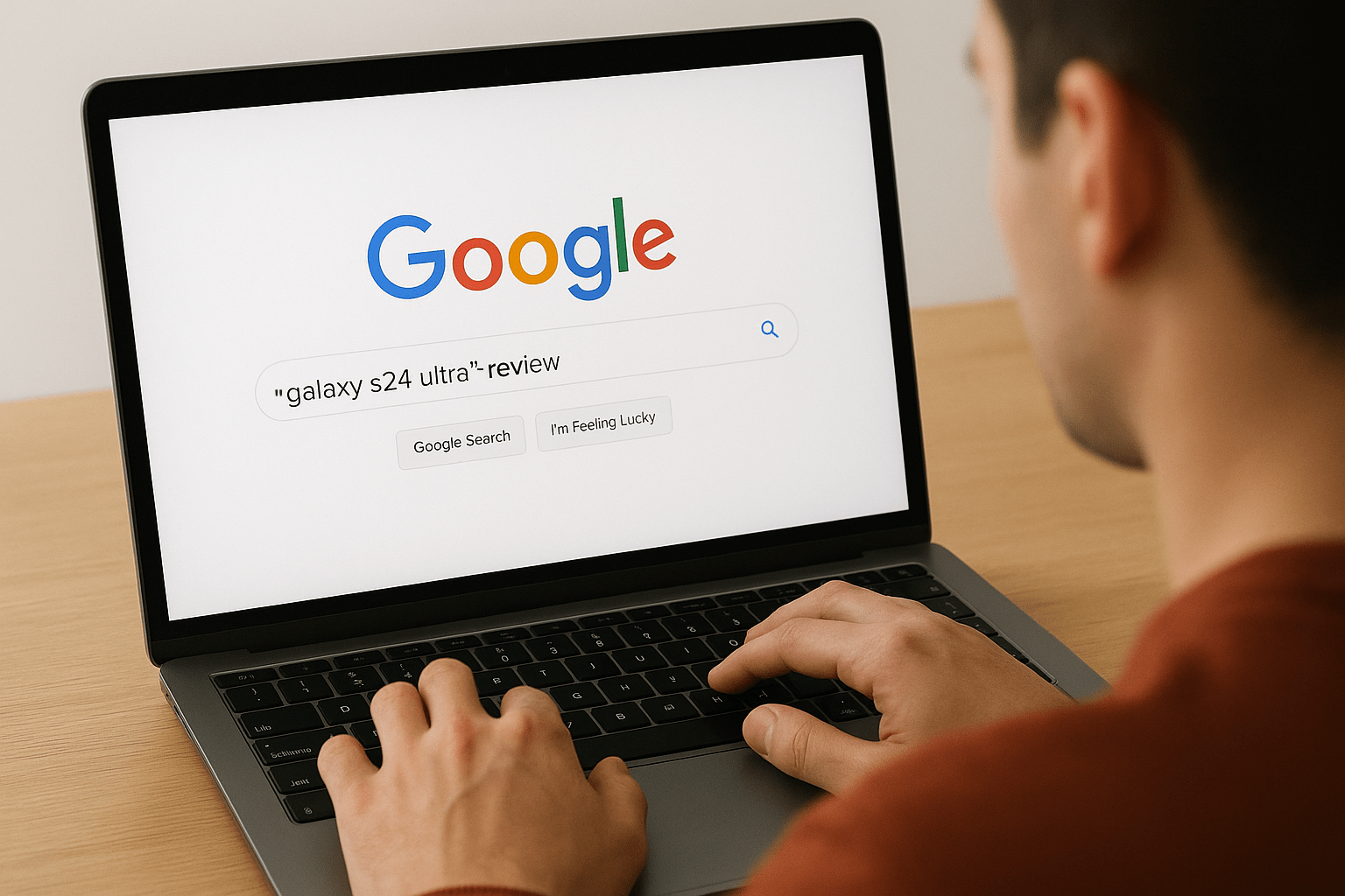 An illustration of a person using a magnifying glass to precisely select the right information from a sea of data.