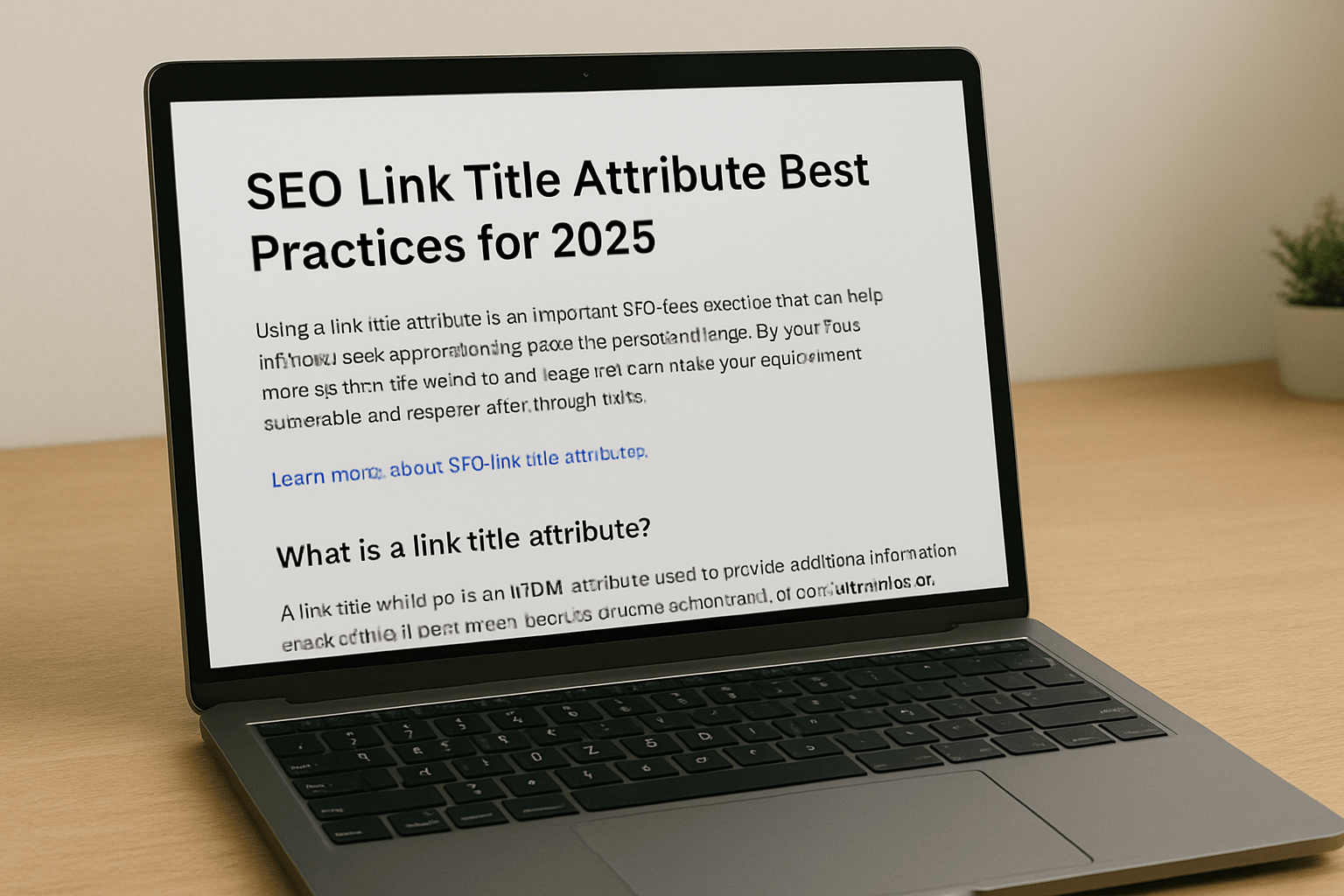 An illustration showing a magnifying glass hovering over a link, revealing a helpful tooltip.